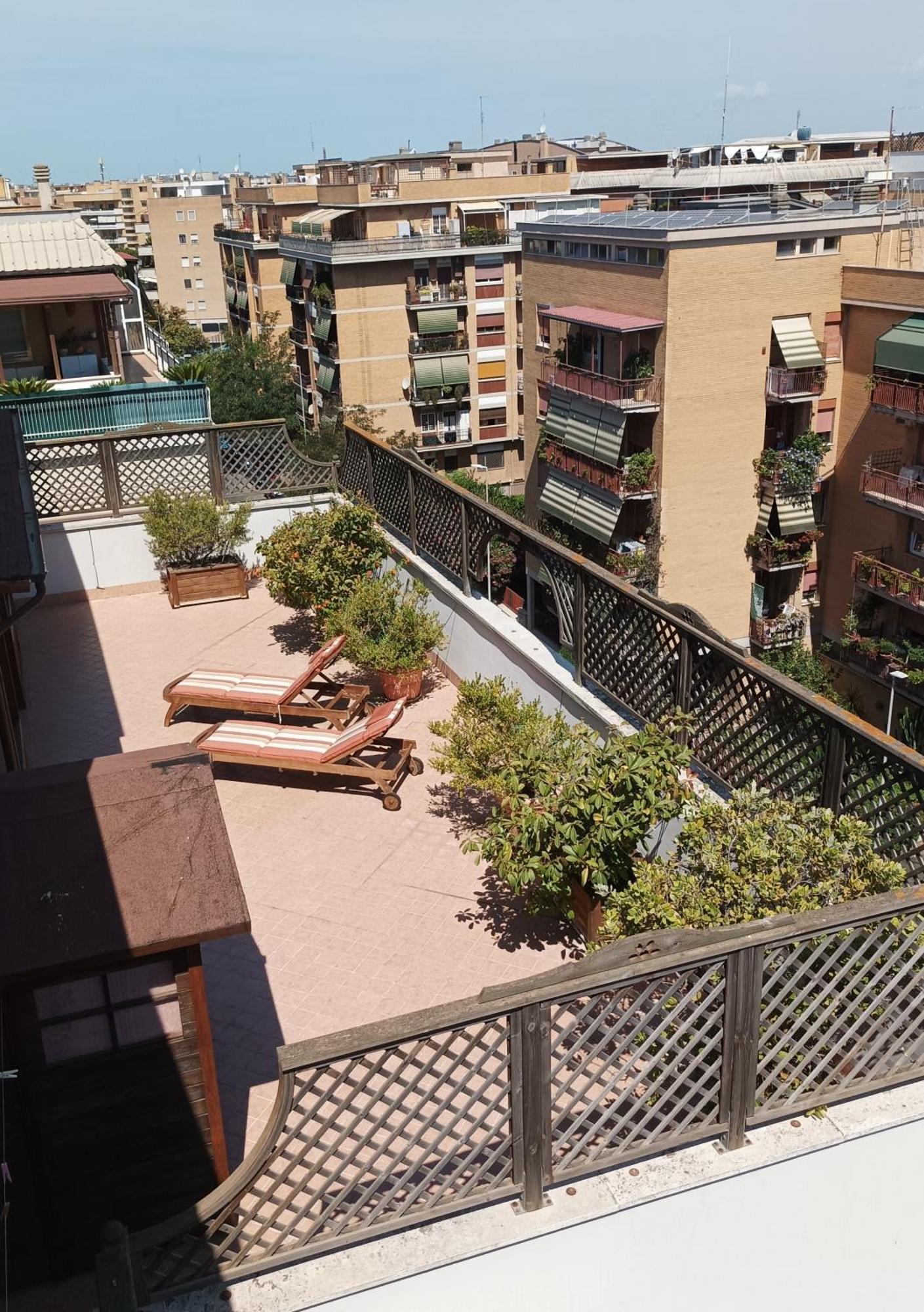 Attico Con Terrazza In Via Dei Traghetti Daire Lido di Ostia Dış mekan fotoğraf